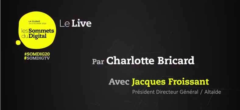 interview live de Jacques Froissant, CEO de Altaïde