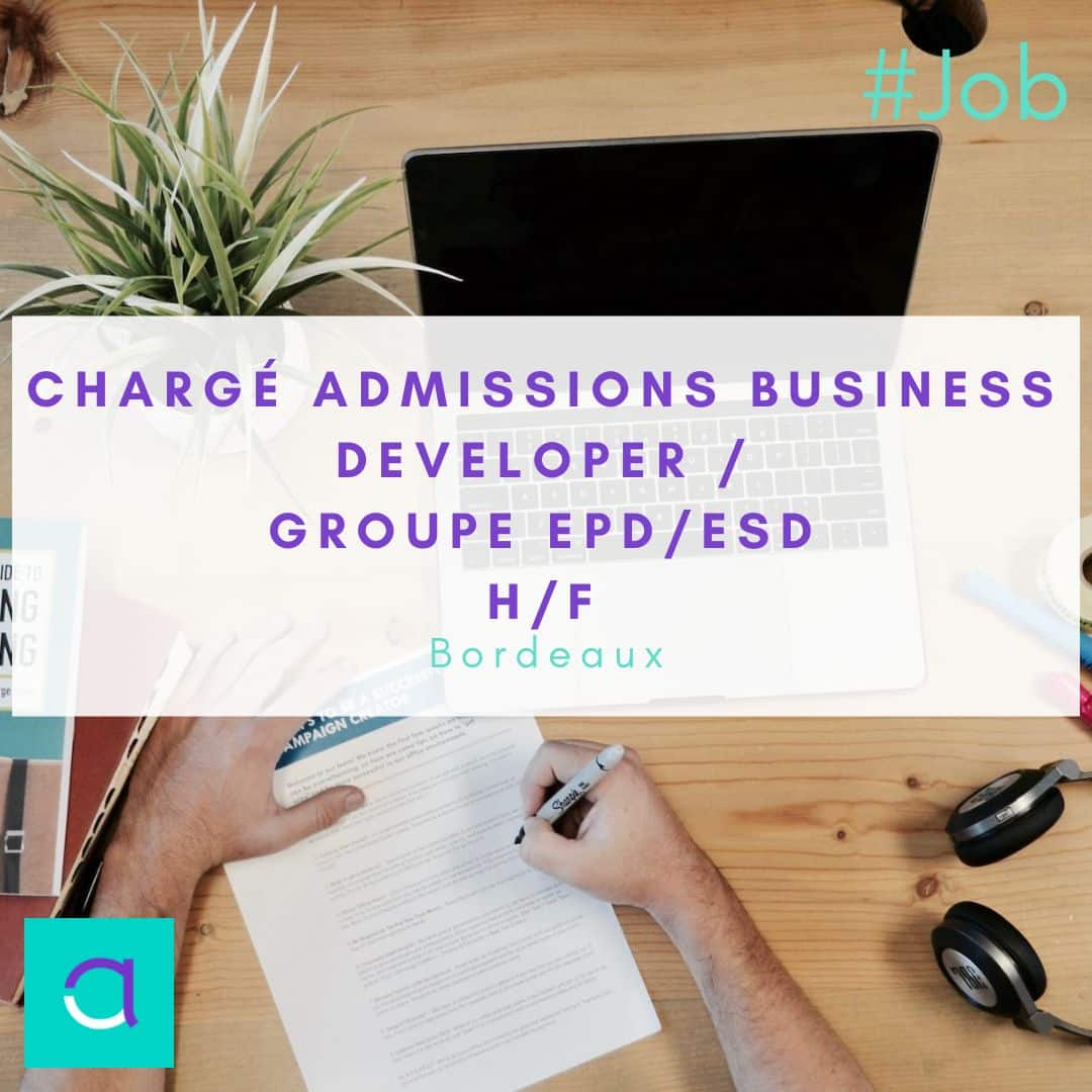 Emploi : Charge Admissions Business Developer