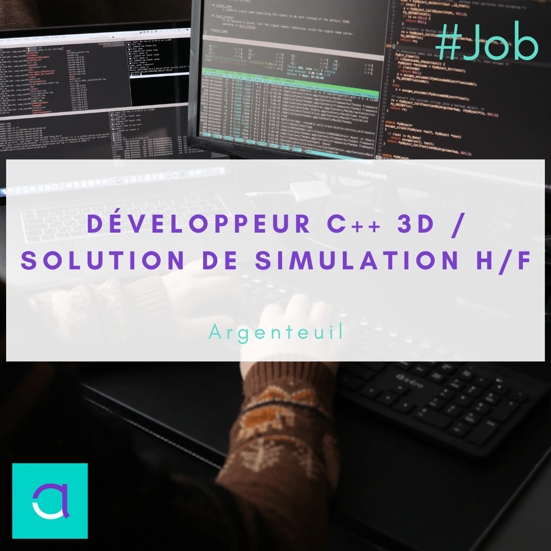 Développeur C++ 3D / Solution de simulation 
