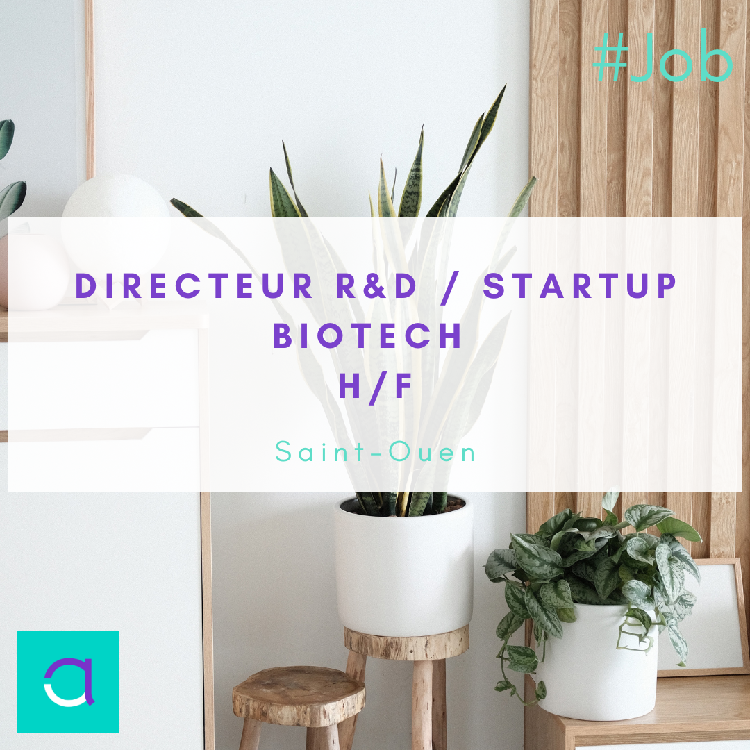 Directeur R&D / Startup Biotech (H/F)
